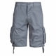 thumbnail image 1 of Pantalones para Hombre con Bolsillos Y Cintura Elástica, Botón Casual Clásico, Pantalones Cortos de Carga de Verano para Hombres, 1 of 8