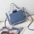 thumbnail image 6 of ibiyuan Clear Crossbody Bag Women Transparent Messenger Bag With Buckle Shoulder Crossbody Beach Tote Purse For Ladies Fashion Clear Concert Bag, 6 of 6