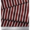 thumbnail image 2 of Soimoi Cotton Voile Fabric Stripe Block Printed Fabric 1 Yard 42 Inch Wide, 2 of 3