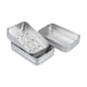 thumbnail image 2 of Jabonera de viaje de aluminio con tapa, autovaciable, antigoteo, ligera y portátil para camping, casa y gimnasio., 2 of 9
