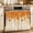 Dark Orange Burnt Orange Lemon Yellow, variant on Christmas Oven Skirt Curtain 27"Wx20"L,Waterproof Ruffled Stove Cover Skirt with 8 Ribbon Ties,Red Snowman Pine Cones Xmas Winter Snowflake Decorative Oven Door Curtain for Kitchen Dishwasher Cabinet