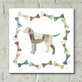 thumbnail image 4 of Epic Art 'Good Dog II Sq with Border' by Courtney Prahl, Acrylic Glass Wall Art, 12"x12", 4 of 8