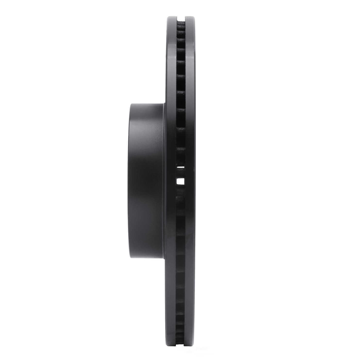 Dynamic Friction Company 633-13034L DFC Brake Rotor - Drilled And Slotted - Black