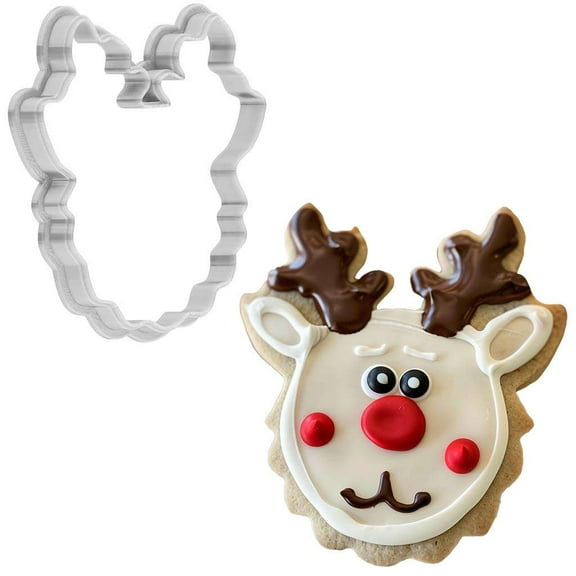 Reindeer Cookie Cutter 4 Inch Made in USA by WONDERTORY