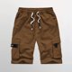 thumbnail image 1 of pstuiky Pantalones cortos para hombre, Pantalones cortos cargo para hombre, multibolsillos, holgados, para playa y verano Pantalones cortos deportivos para hombre, 1 of 5