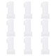 thumbnail image 1 of Parche de número Uxcell de 2" número 1 bordado (blanco, paquete de 9), 1 of 6
