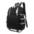 thumbnail image 4 of Mochila con estampado para niño y niña, morral escolar con USB para viaje, impermeable, grande, 2020, 4 of 4