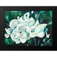 thumbnail image 2 of Beauchamp, Andy 14x11 Black Modern Framed Museum Art Print Titled - Green into White Orchids, 2 of 5