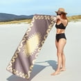 thumbnail image 7 of EUDIDV Absorbent Fine Fiber Double-sided Velvet Beach Towel With Drying And Water Absorption Digital Printing Sun Protection Shawl Swimming Bath Towel Quick Dry, 7 of 7
