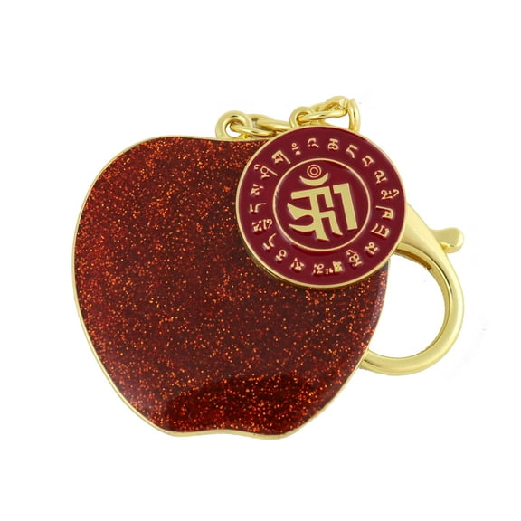 Feng Shui Magical Cosmic Apple Keychain Amulet