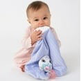 thumbnail image 3 of BooginHead Universal Teether Blanket Pacifier Holder, Infant & Toddler Boys & Girls, Unicorn, 3 of 8