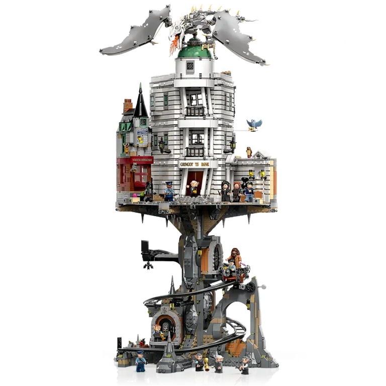 tony　BK 76417 LEGO Harry Potter Gringotts Wizarding Bank Revealed