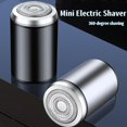 thumbnail image 3 of Maquinilla de afeitar eléctrica CRIVERY Mini Portable para Hombre Gris, 3 of 6
