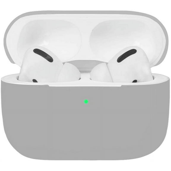 Airpods Pro Case, Protective Ultra-Thin Soft Silicone Shockproof Non-Slip Protection Accessories Cover Case for Apple Airpods 3 Charging Case - Gray