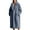 Blue, variant on Dvprdro Winter Coats for Women Plus Size Womens Long Faux Fur Coat Thick Fuzzy Fleece Jacket Warm Outwear