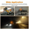 thumbnail image 2 of LED Strobe Light Car Warning Safety Flasher 12-24V Waterproof with 8 Lighting Modes Magnetic Base Suitable for Trucks Tractors Forklifts Engineering Vehicles, 2 of 7