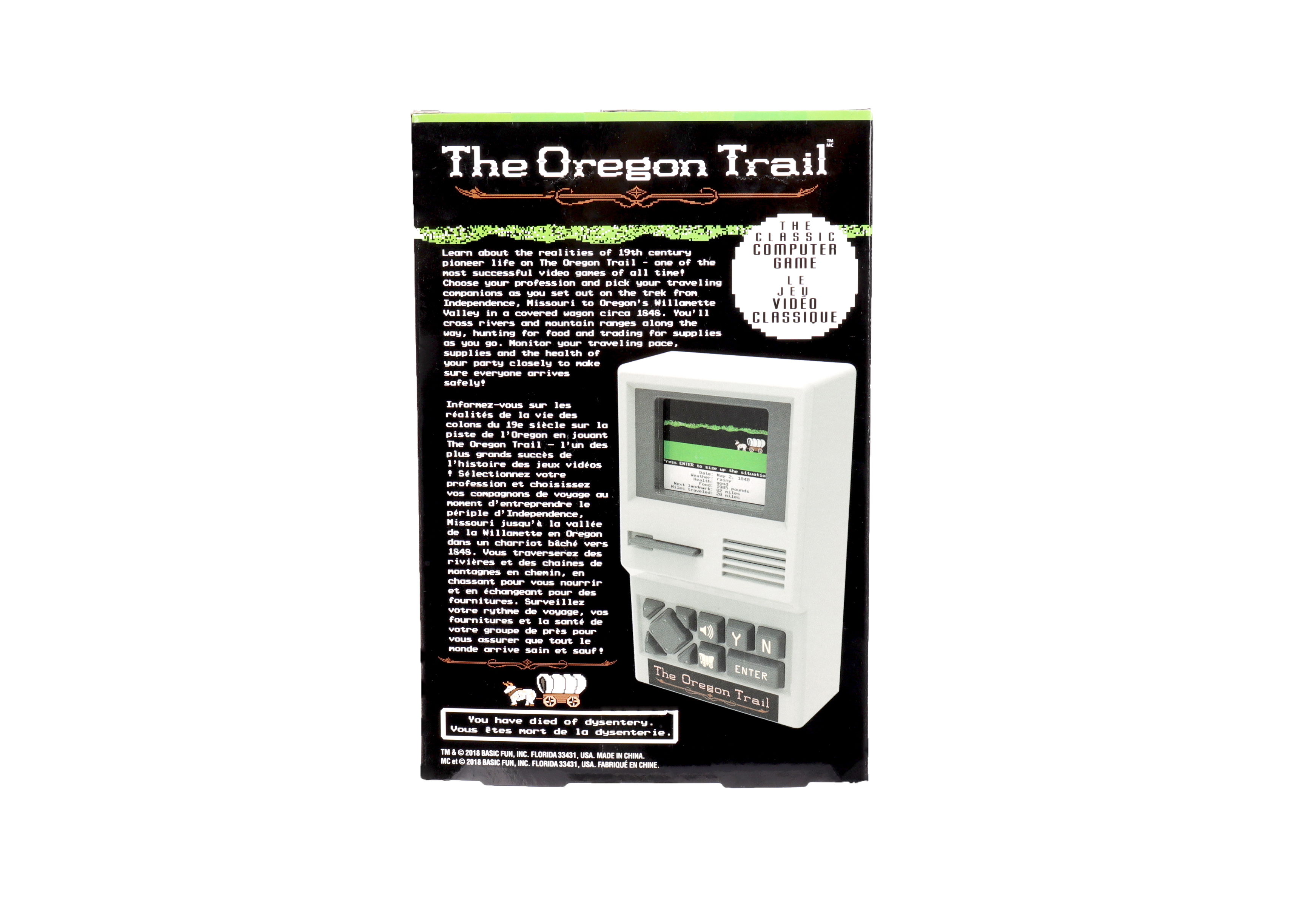 Basic Fun! The Oregon Trail Electronic Handheld Game - image 4 of 5