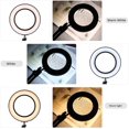 thumbnail image 3 of Hongchun Desk Magnifying Lamp with 8X Glass Lens 720 LED 3 Dimming Modes USB Powered Professional Hands Free Magnifying Glass with Clamp for Repair Crafts Reading Leisure, 3 of 5