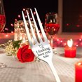 thumbnail image 4 of Tenedor Y Cuchara Grabados I Forking Love You Tenedor De Cena De Acero Inoxidable Letra Personalizada Tenedor Y Cuchara Grabados Regalo Divertido único ANGGREK Otros, 4 of 8