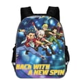 thumbnail image 2 of Mochilas de anime Beyblade Burst para niños, mochilas para estudiantes, mochilas de uso diario, mochilas de dibujos animados, regalos escolares, 2 of 4
