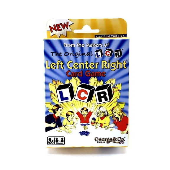 Koplow Games - The Original LCR - Left Center Right Card Game, 3  Players Ages 5 