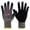 Gray, variant on Qear 3-Pair General Purpose Work Safety Gloves, Nitrile Rubber, Medium