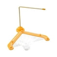 thumbnail image 2 of Triangular Kitchen Sink Draining Rack with Pole, Plastic Corner Strainer for Dry and Wet Separation, 2 of 7