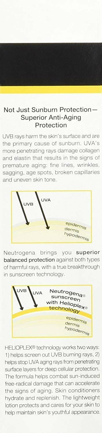 Neutrogena Age Shield Face Sunscreen w/ Oxybenzone Oil Free, 3oz, 2-Pack