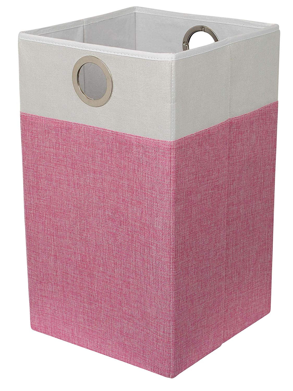 BIRDROCK HOME Folding Cloth Laundry Hamper with Handles Dirty Clothes