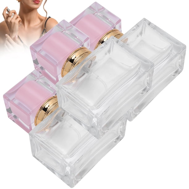 Atomizador de Perfume de cristal botella vacía de 3 uds maquillaje recargable ANGGREK Otros