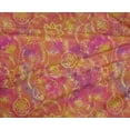 thumbnail image 4 of oneOone Polyester Lycra Orange Fabric Batik Diy Clothing Quilting Fabric Print Fabric By Yard 56 Inch Wide - 5Y, 4 of 4