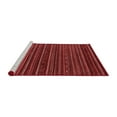 thumbnail image 2 of Ahgly Company Machine Washable Indoor Square Oriental Red Modern Area Rugs, 6' Square, 2 of 4