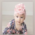 thumbnail image 2 of Sombrero indio de flores para primavera, verano y otoño, sombrero redondo de flores de tela de algodón, sombrero fetal, sombrero de princesa, tocado para niños, 2 of 5