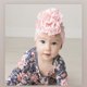 thumbnail image 2 of Sombrero indio de flores para primavera, verano y otoño, sombrero redondo de flores de tela de algodón, sombrero fetal, sombrero de princesa, tocado para niños, 2 of 5