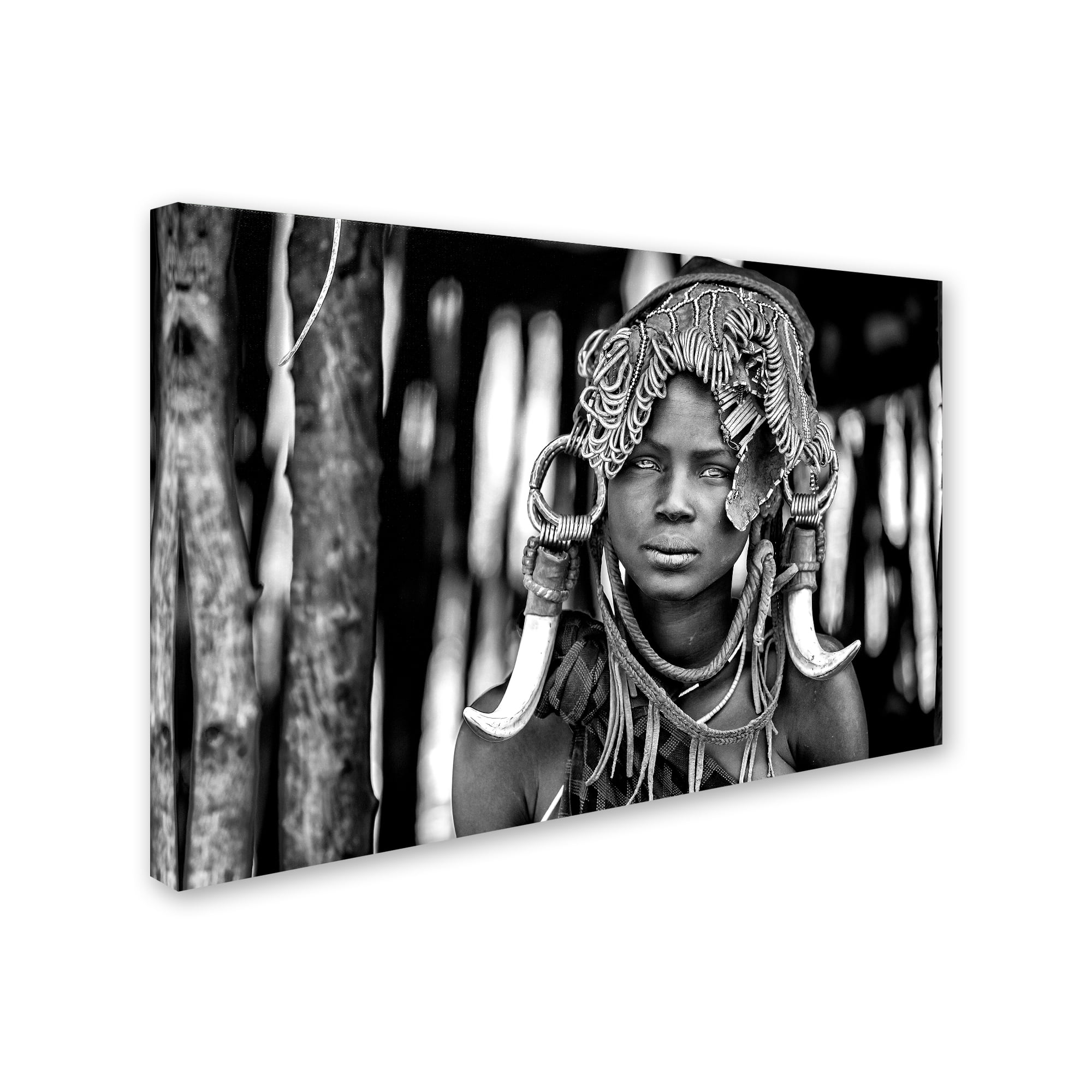 Vedran Vidak 'Mursi' Canvas Art