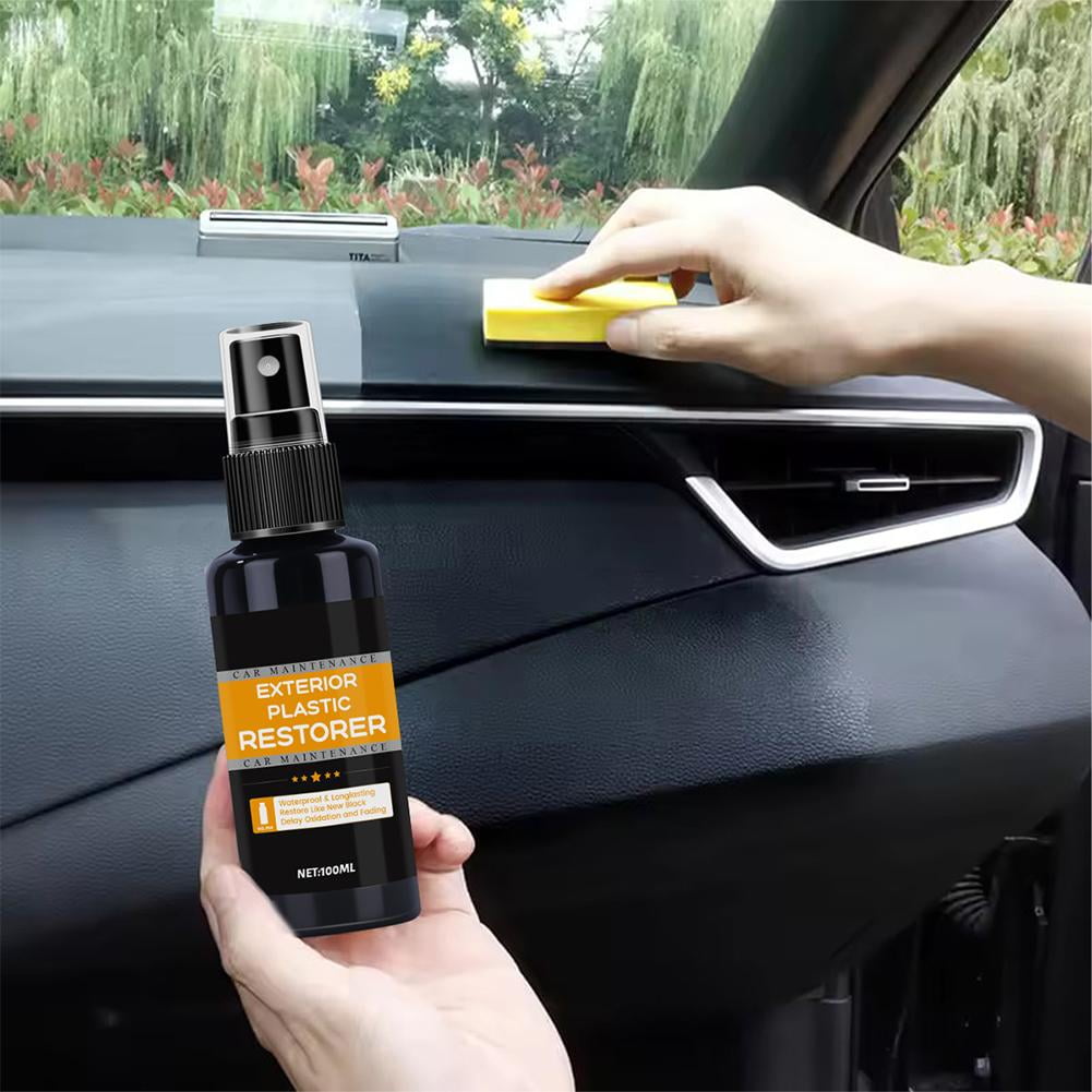 Car Plastic Restorer Back To Black More Gloss Car Cleaning Products