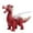 Holiday Gift Red, variant on Cyber&Monday Deals Iumwxz Dinosaur Toy Simulation Dinosaur Model Shenlong Will Walk Self-luminous Ho Ho Savings! New Year's Day