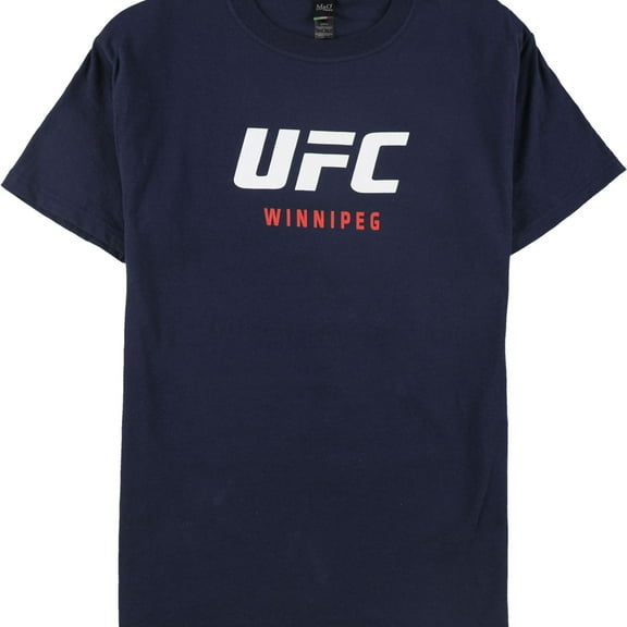 UFC Mens Winnipeg Dec 16 Graphic T-Shirt, Blue, Small