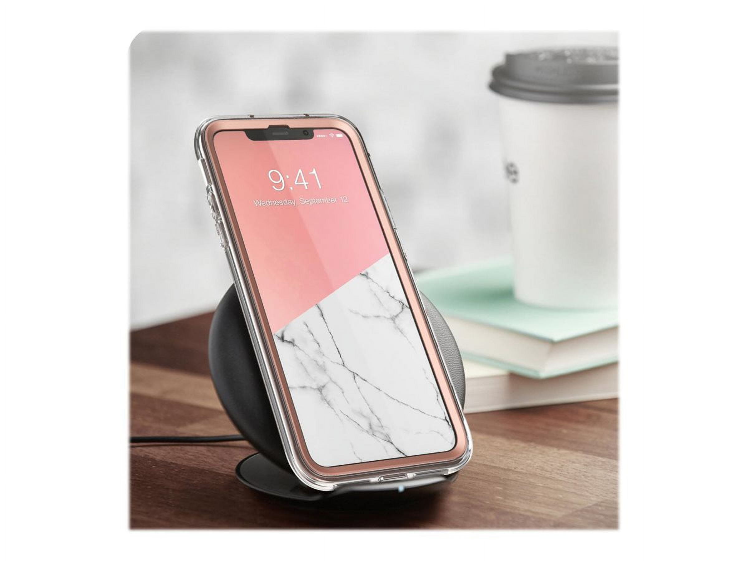 i-Blason Cosmo Designer - Protective case for cell phone - thermoplastic polyurethane (TPU) - pink - 6.1" - for Apple iPhone 11