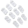 thumbnail image 3 of Gildan Ladies NoShow Comfort Toe Socks 10-pack, 3 of 3