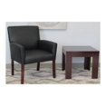 thumbnail image 5 of Boss Box - Chaise - Visiteur - Accoudoirs - Caressoft - Noir, 5 of 5
