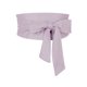 thumbnail image 1 of Cinturón Obi sólido para mujeres de tallas grandes INSPIRE CHIC, cinturón de lazo autoadherente, cinturón ancho para cintura de vestido 22.05-32.28" color púrpura claro, 1 of 6