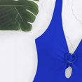 thumbnail image 6 of Afdoent One Piece Swimsuit For Women Bikini Swimsuit With Tie Straps Solid Color Swimsuit 2026 Beach Vacation Clothes, 6 of 8