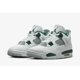 thumbnail image 1 of Ni - ke Ni - ke Air Jordan 4 Retro Shoes Oxidized Green Men's Size 9-13 White FQ8138-103, 1 of 5