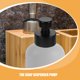 thumbnail image 3 of Nestingho 4Ud Cabezal Negro De Inoxidable Para Jabón Reutilizable Y, 3 of 8