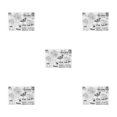 thumbnail image 1 of sweethay Stamping Seal Exquisite Office Supplies Transparent Kit Ornaments Stamper Scrapbooking Card Tool Decorations Making DIY Type2 NO2, 1 of 6