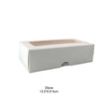 thumbnail image 2 of Matsuzay Cajas de regalo de papel de 20 piezas Embalaje de maquillaje con caja de pastel de ventana para Almacenamiento y organización del hogar Blanco, 2 of 6