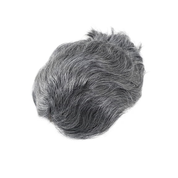 Human Hair Wigs #1B50 Toupee for Men Fine Wave Male Wigs Human Hair Replacement System