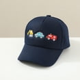 thumbnail image 5 of Hessimy Kids Baseball Cap Adjustable Cotton Toddler Baseball Hat for Boys Girls(Blue3-8 Years), 5 of 5
