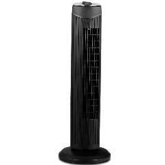 Ventilador tipo torre COSTWAY 28 pulgadas Oscilante Negro